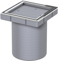 Aufsatzstücke mit wählbarer Oberfläche für Ablaufkörper Easyflow