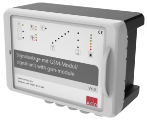 Signalanlage mit GSM-Modul