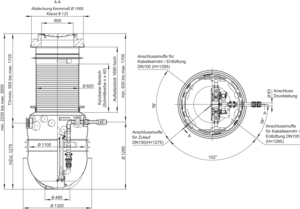 Pumpstationen Powerlift-P duo – Belastungsklasse B 125 mit Aufsatzstück