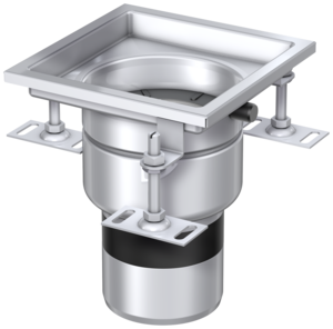 Ablaufkörper DN 100 – 1-teilig, Stutzenneigung 90°