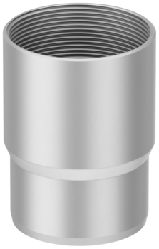 ACO Pipe Muffenanschlussstücke D 75 mm mit Innen- oder Außengewinde