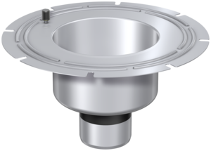 Industrieabläufe Variant-CR 218 | DN 100 – Stutzenneigung 90°