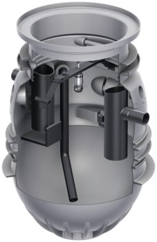 Fettabscheider LipuMax-P-DA Ausbaustufe 3