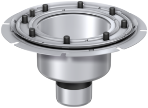 Industrieabläufe Variant-CR 218 | DN 100 – Stutzenneigung 90°