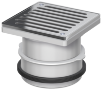 Aufsatzstücke Standard für Ablaufkörper Passavant