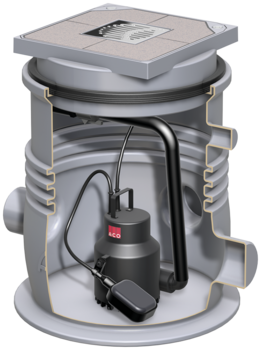 Abwasserhebeanlage Sinkamat-K mono
