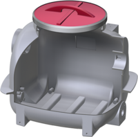 Schlammfang für Leichtflüssigkeitsabscheider Coalisator-P