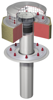 Komplettabläufe 2-teilig/Stutzenneigung: 90° | Freispiegelentwässerung