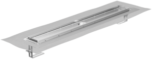 Rinnenkörper ACO ShowerDrain M+, Einbauhöhe Oberkante Estrich: 15 – 140 mm