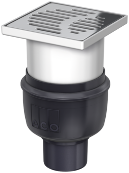 Komplettabläufe Easyflow, DN 70/DN 100 – Stutzenneigung 90°