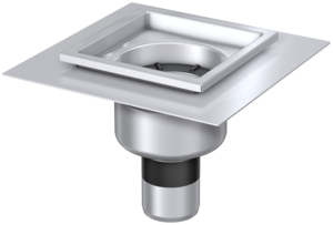 Ablaufkörper DN 100 – 1-teilig, Stutzenneigung 90°