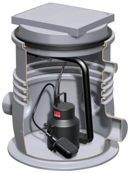Abwasserhebeanlage Sinkamat-K mono