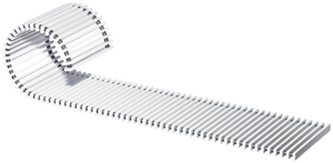 Rollrost zu Hygiene-Kastenrinne 150 mm