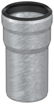 Anschlussstücke von Pipe/Kunststoff mit Spitzende an GM-X mit Muffe 1 A