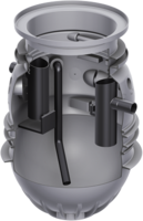 Fettabscheider LipuMax-P-D Ausbaustufe 1 Fettabscheider LipuMax-P-D Ausbaustufe 1