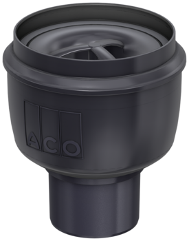 Ablaufkörper Easyflow, DN 70/DN 100 – Stutzenneigung 90°