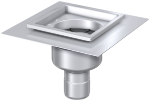 Ablaufkörper DN 70 – 1-teilig, Stutzenneigung 90°