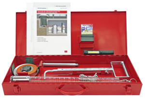 ACO Prüfkoffer zur monatlichen Eigenkontrolle von Abscheideranlagen gemäß DIN EN 858, DIN 1999‑100