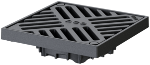 Aufsätze und Roste für Dachabläufe