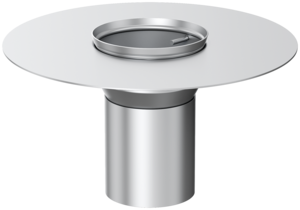 ACO Balkonablauf mit Klebeflansch, mit/ohne Glocke