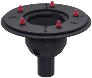 Ablaufkörper Passavant, DN 50 – Stutzenneigung 90°