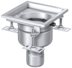 Ablaufkörper DN 70 – 1-teilig, Stutzenneigung 90°