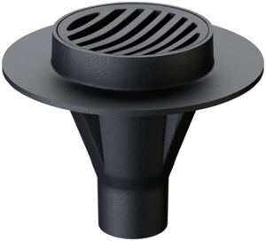 Kompaktabläufe, ohne Geruchsverschluss, mit Halterand