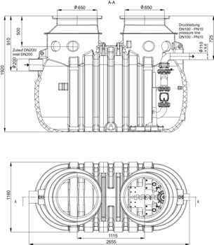 Maßzeichnung Maßzeichnung