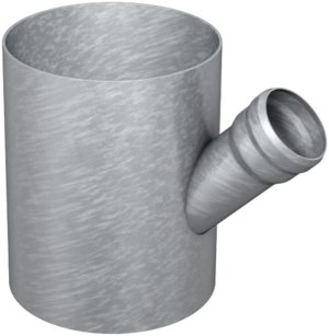 GM-X Reduzier-Einfachabzweige muffenlos