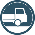 Belastungsklasse C250-Piktogramm-Nutzfahrzeug