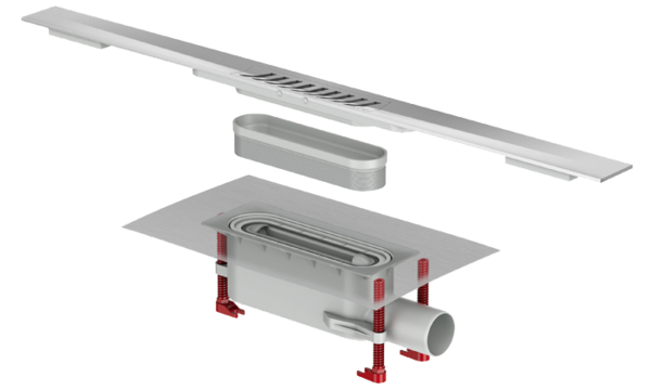 Das ist die neue ACO ShowerDrain S+