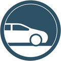 Belastungsklasse B125-Piktogramm-Auto
