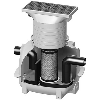 Erdeinbau aus Polyethylen