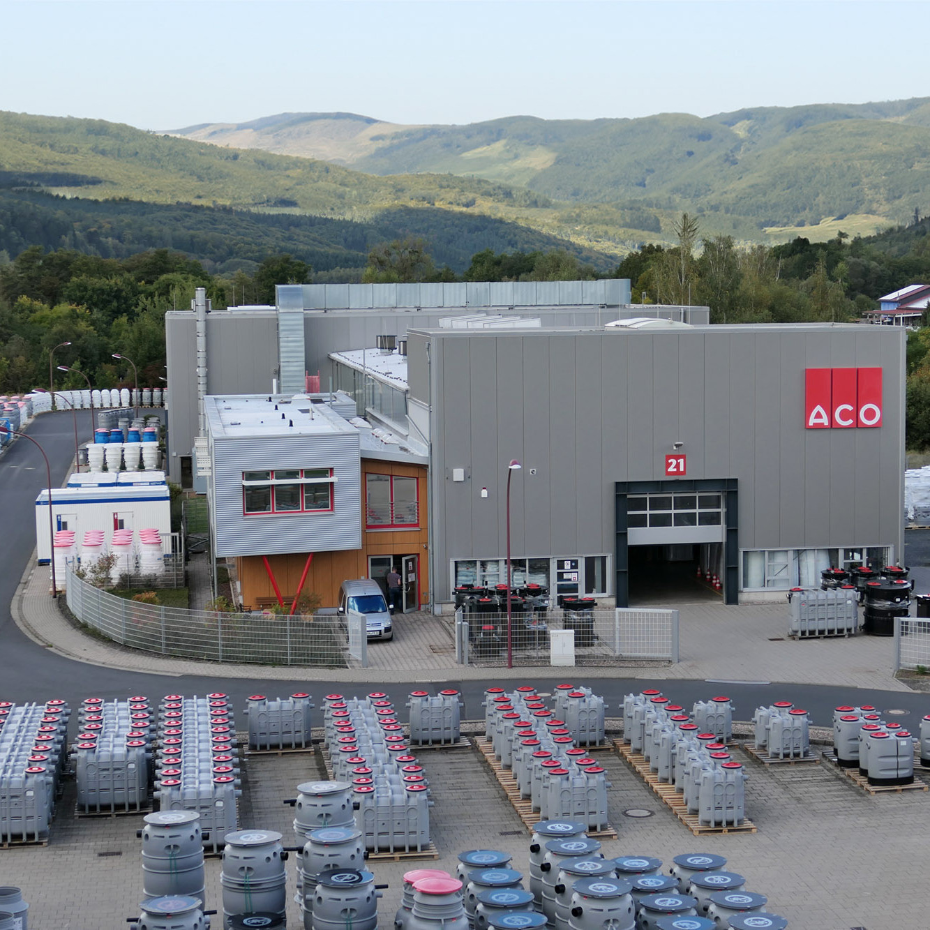 ACO Haustechnik Gebäude Rotomolding Fettabscheider