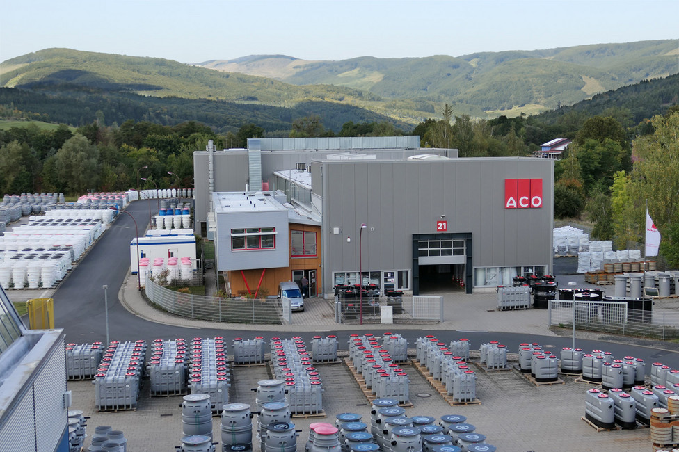ACO Haustechnik Gebäude Rotomolding Fettabscheider