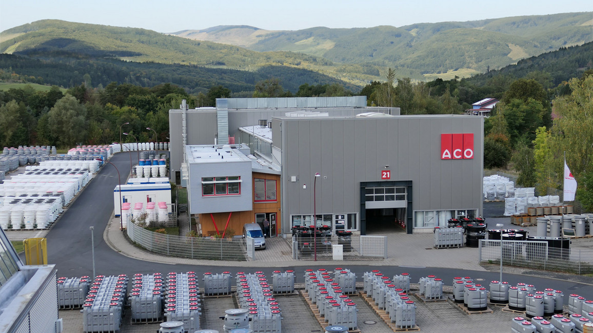 ACO Haustechnik Gebäudeentwässerung ACO Haustechnik Gebäude Rotomolding Fettabscheider