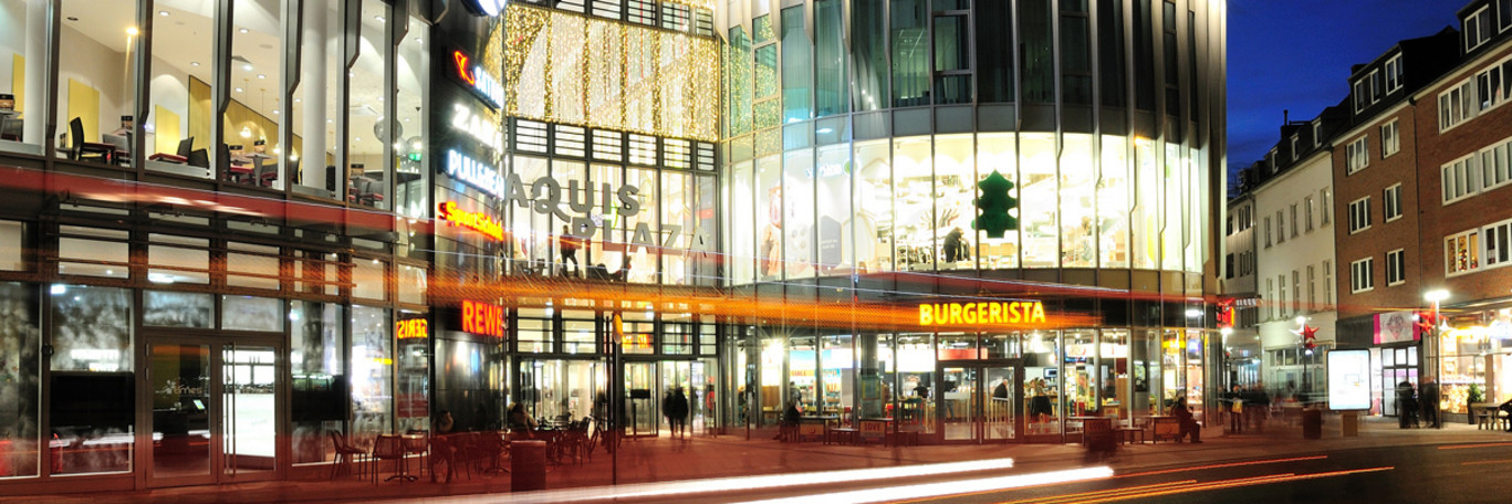 Aquis Plaza, Aussenansicht