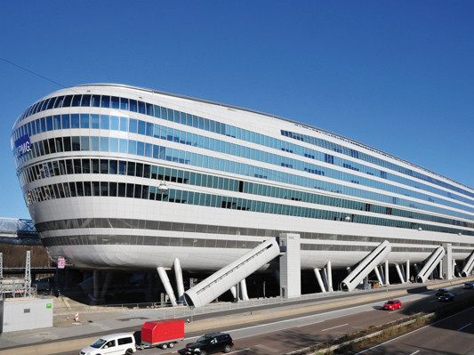 The Squaire, Frankfurt, Außenansicht