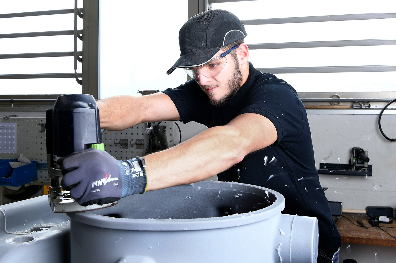 ACO Haustechnik Rotomoulding Produktion Fettabscheider