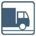 Nutzungsklasse N4-V-Piktogramm-LKW