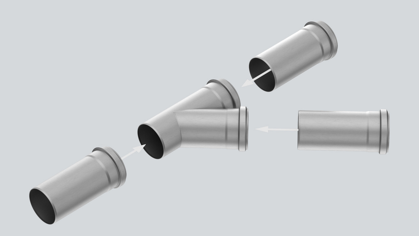 ACO Pipe Verbindung EXPL