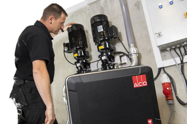 ACO-Abwasserhebeanlagen-Pumpstationen-Wartung-Service-Techniker-Inspektion