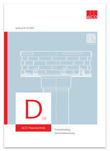 Katalog Dachentwässerung