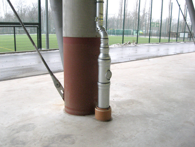 Stadion, Dresden, PIPE Rohre, Edelstahl