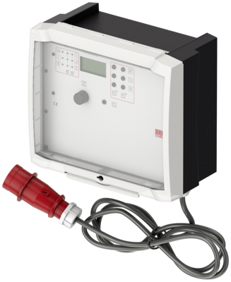 ACO Muli-Nova Doppelhebeanlage mit ACO Multi-Control-Modbus-Schnittstelle Freisteller