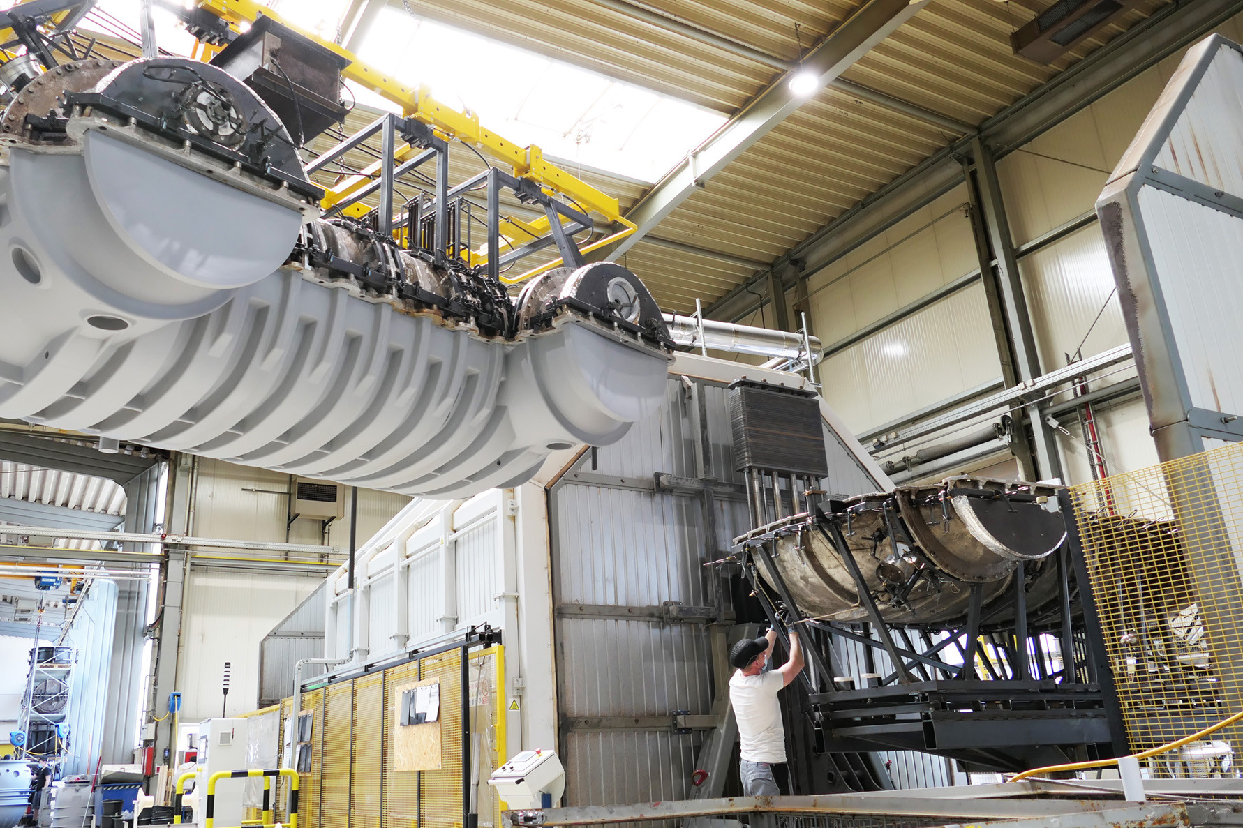 ACO Haustechnik Rotomoulding Produktion Fettabscheider Lipulift-P