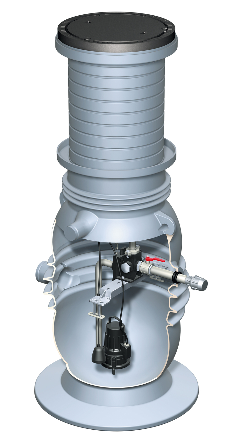 Pumpstation Mulimax Entwässerung