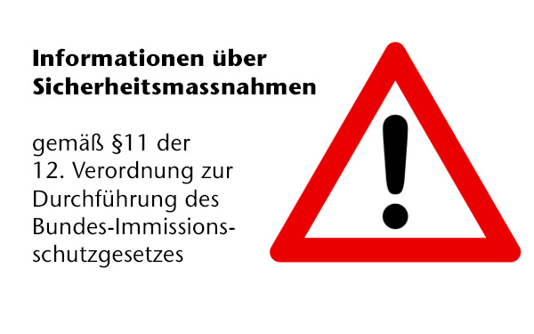 Informationen über Sicherheitsmassnahmen