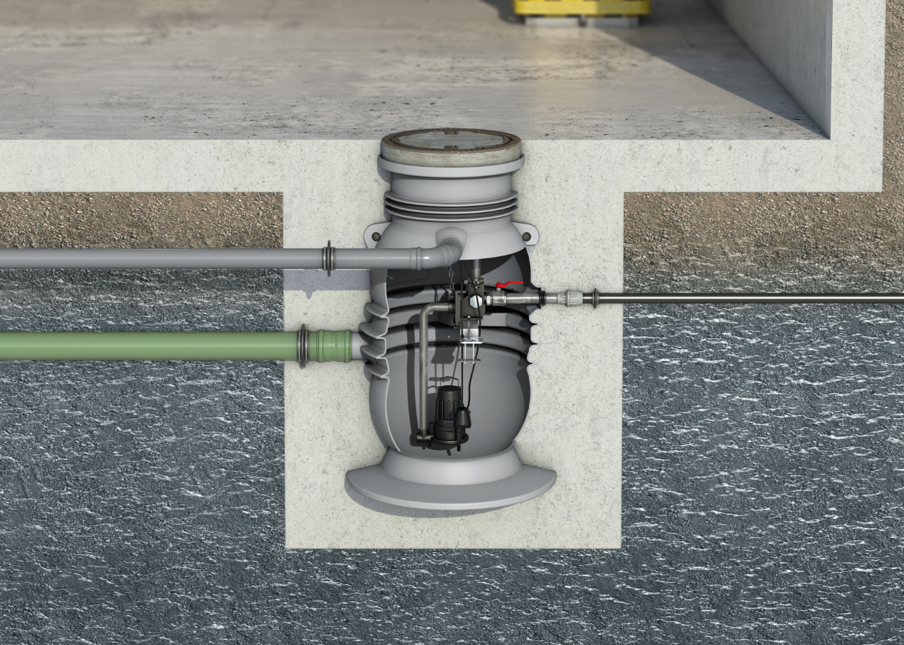 Pumpstation WU-Beton