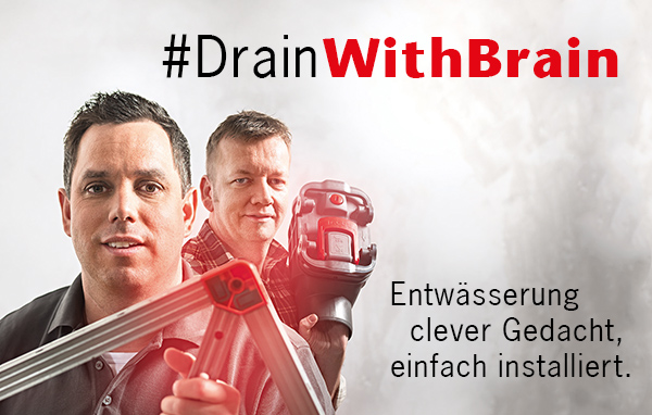 DrainWithBrain clevere Badentwässerung